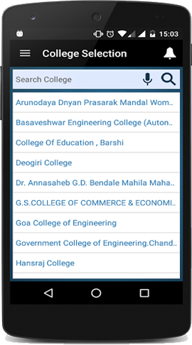 MOPAC - College list