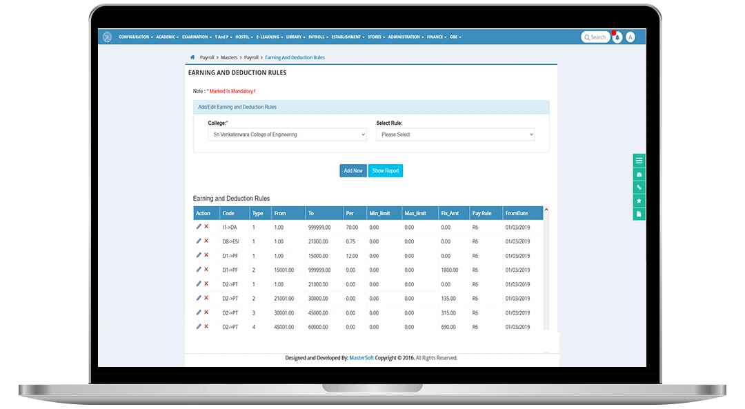 Payroll Management System Software