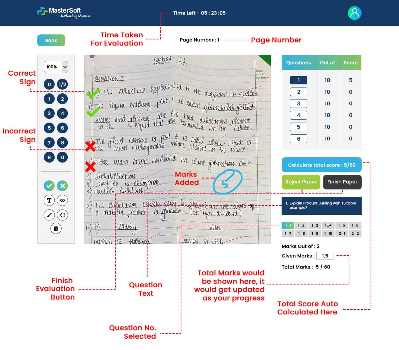 Online-Exampaper-check-Software